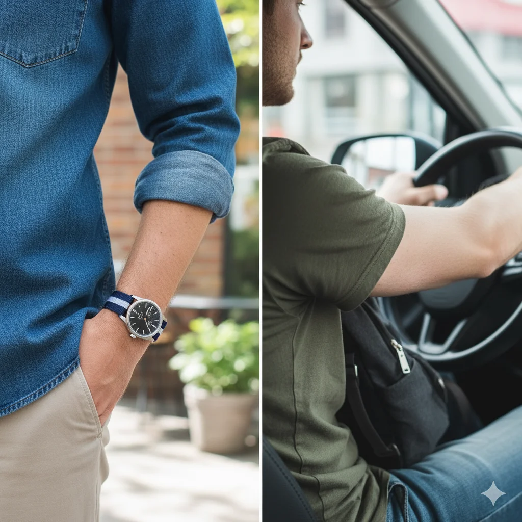 nylon strap watch casual